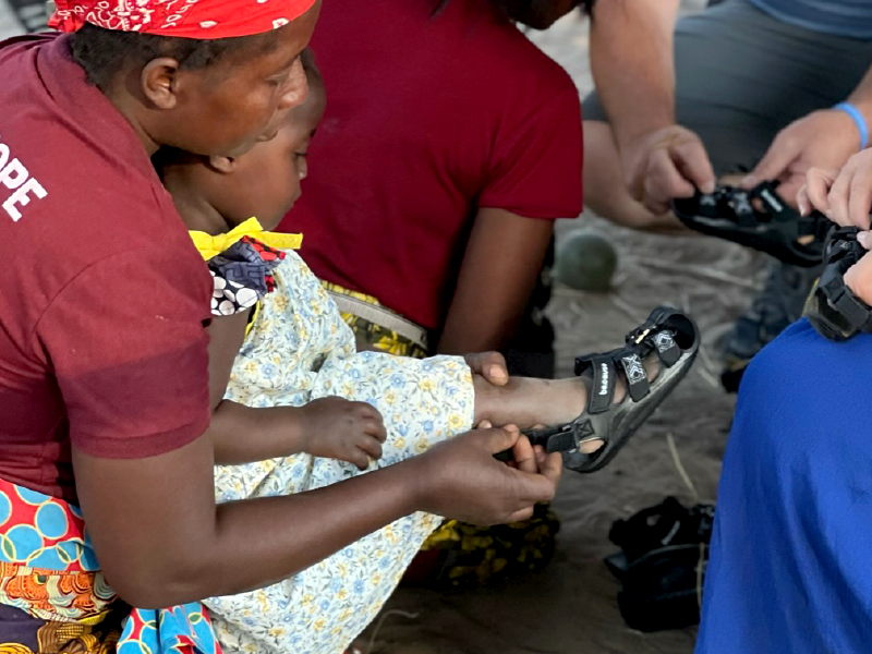 The Shoe That Grows supports ongoing service in southern Zambia