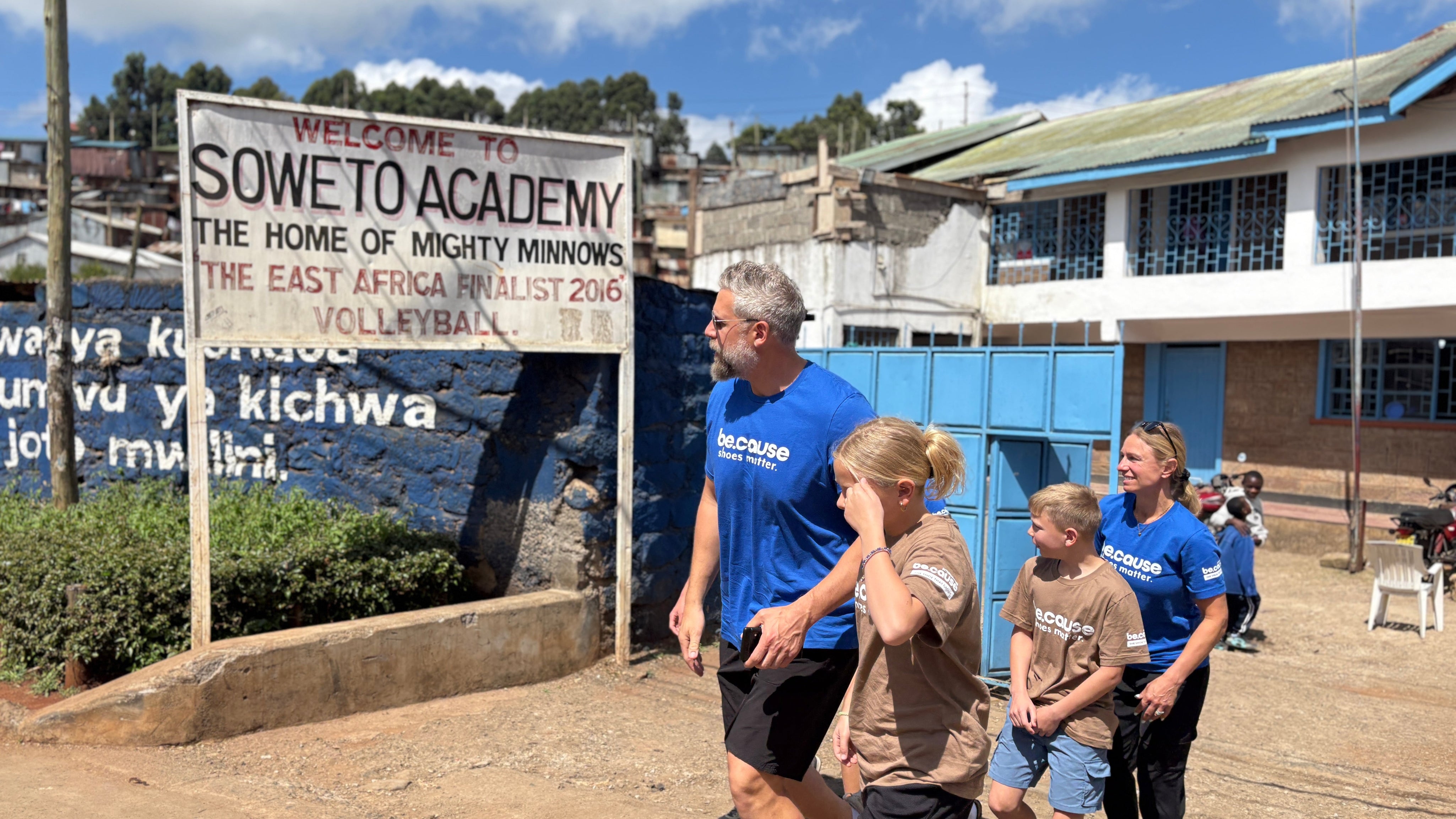 After 600,000 pairs, my family finally stood beside me in Kenya