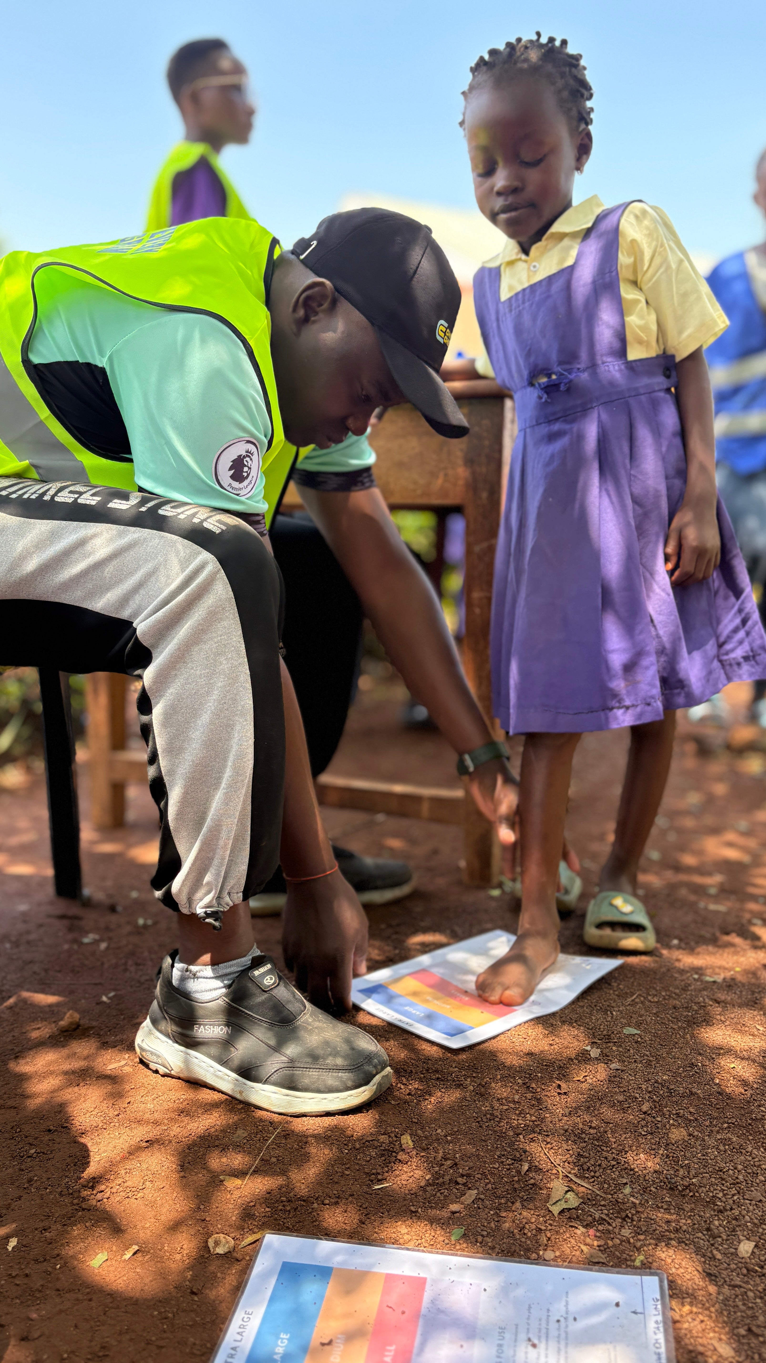 Support distributions of The Shoe